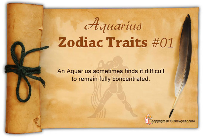 Aquarius Traits - 1