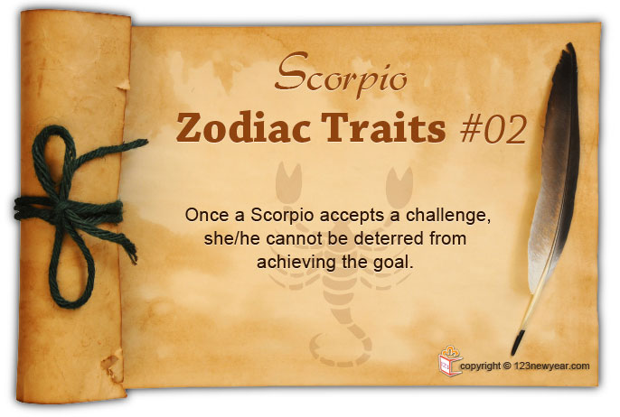 Scorpio Traits - 2