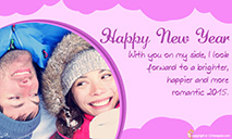 A New Year Romantic Ecard