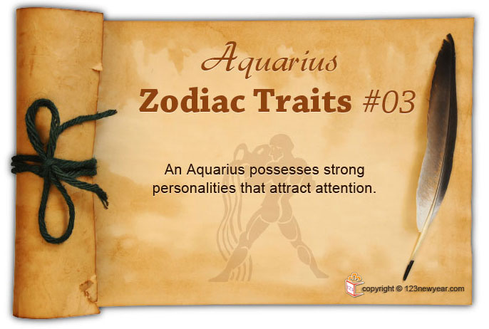 Aquarius Traits - 3