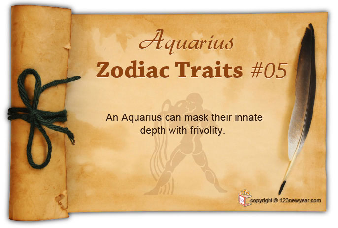 Aquarius Traits - 5