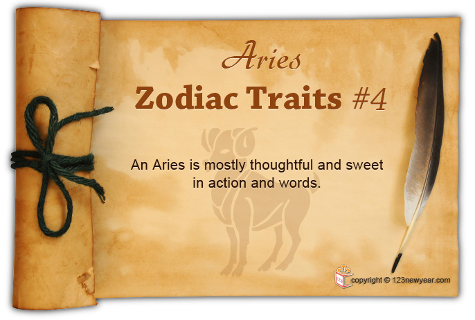 Aries Traits - 4