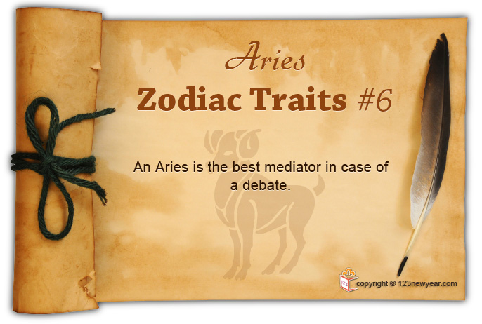 Aries Traits - 6