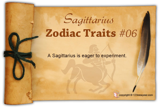 Sagittarius Traits - 6